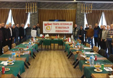 Trakya Veteranlar ve Masterlar Futbol Federasyonumuzca devre arası toplantımızı gerçekleştirdik.